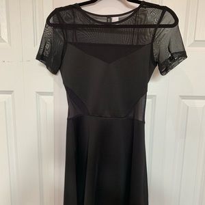 Black Mesh Dress from H&M